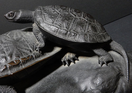銅器 亀 置物 ＜在銘＞ | 【骨董品買取】日本全国対応・老舗骨董店の古