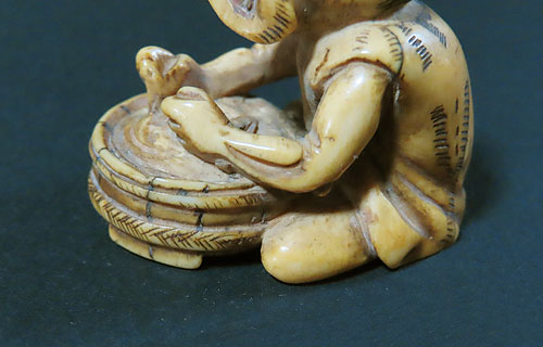 根付 販売・鬼の洗濯 根付 | 【骨董品買取】日本全国対応・老舗骨董店