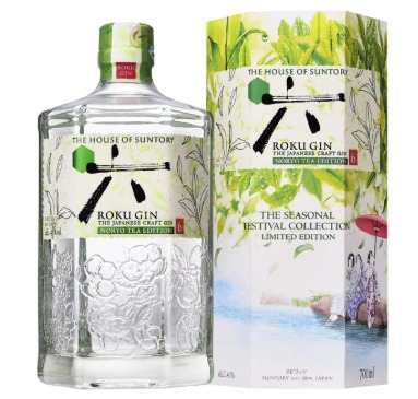 ジャパニーズクラフトジン ROKU〈六〉 NORYO TEA EDISION 700ml 箱付