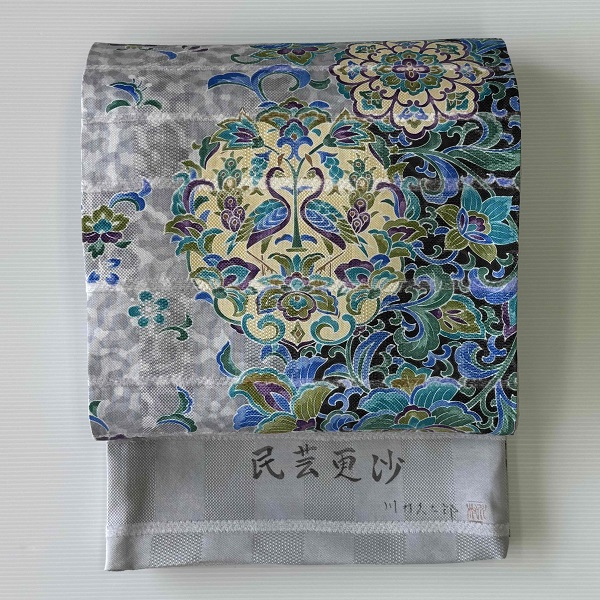 帯】 川村久太郎 袋帯 民芸更沙（お仕立て込み） / ことよりモール