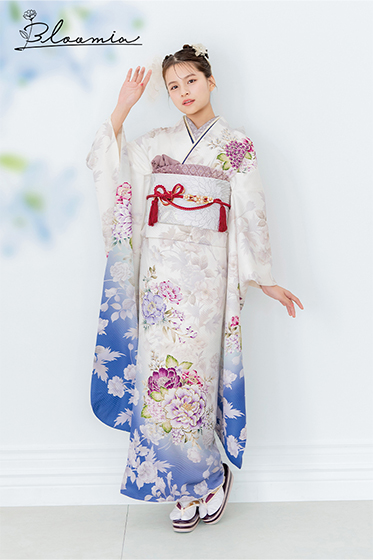 白の振袖｜成人式の振袖レンタルなら京都きもの友禅