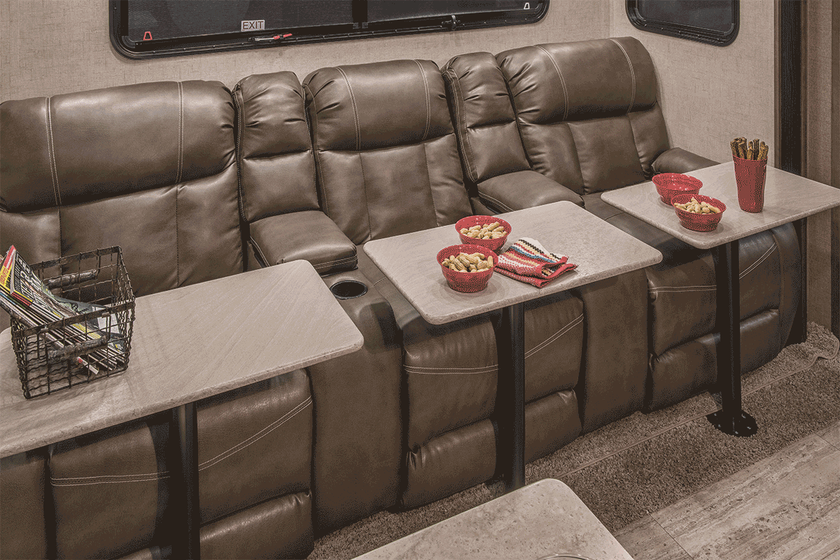 2017 Venom V3411TK Luxury Fifth Wheel Toy Hauler | KZ RV