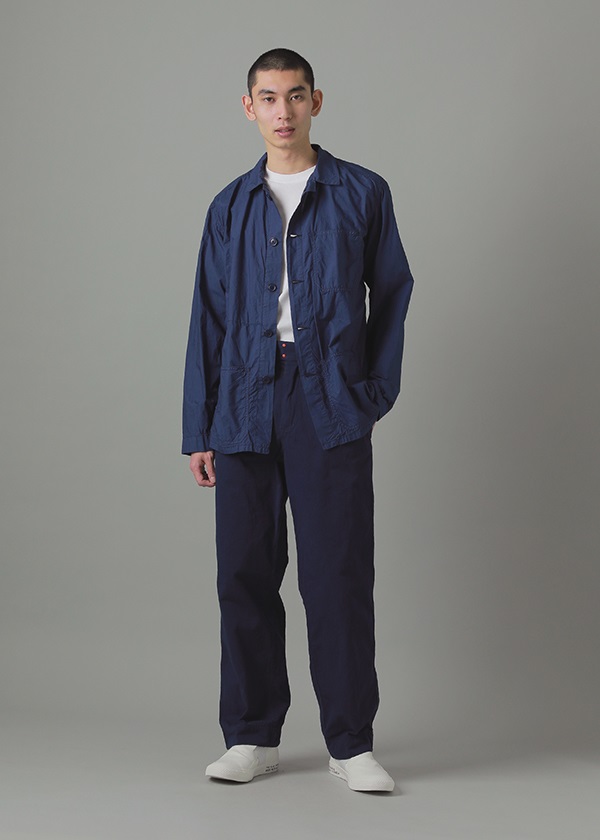 ZUCCa / (O) タイプライター / ジャケット(M blue(12)): SALE| A-net