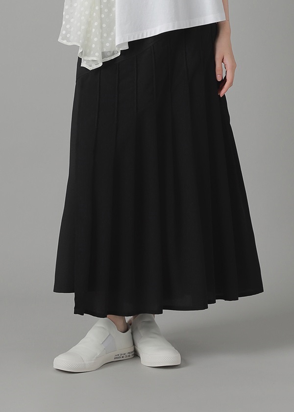 ZUCCa / S トロピカルドットエア / スカート(M black(26)): SALE| A