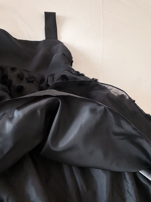 Fluffy Dot Ribbon Tops - HIAND