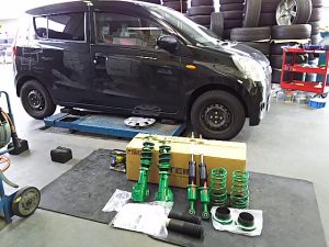 L275Sミラ × TEIN FLEX Z - グランドスラム ホットロッド