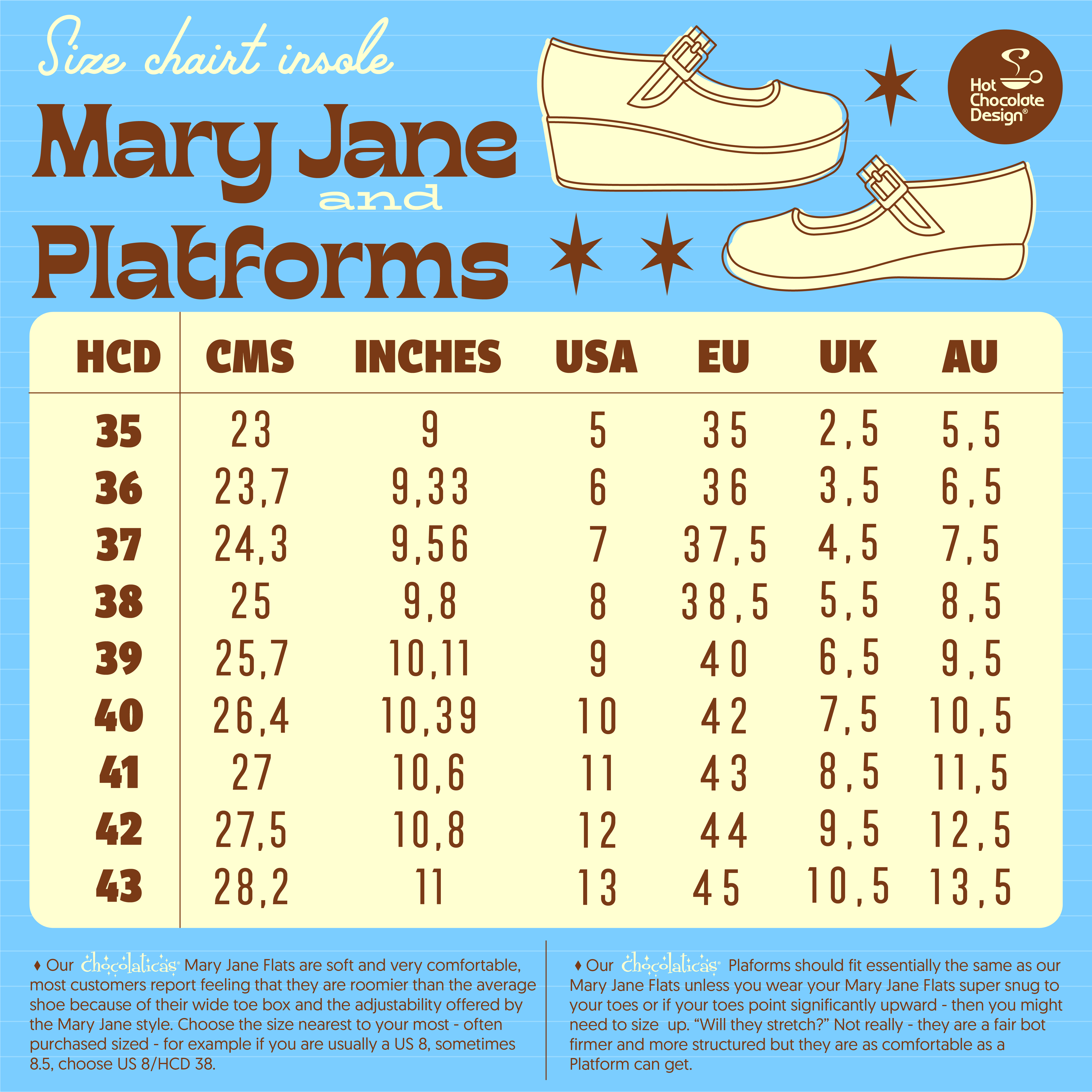 Chocolaticas® Betty Claus Women's Mary Jane Platform – Hot
