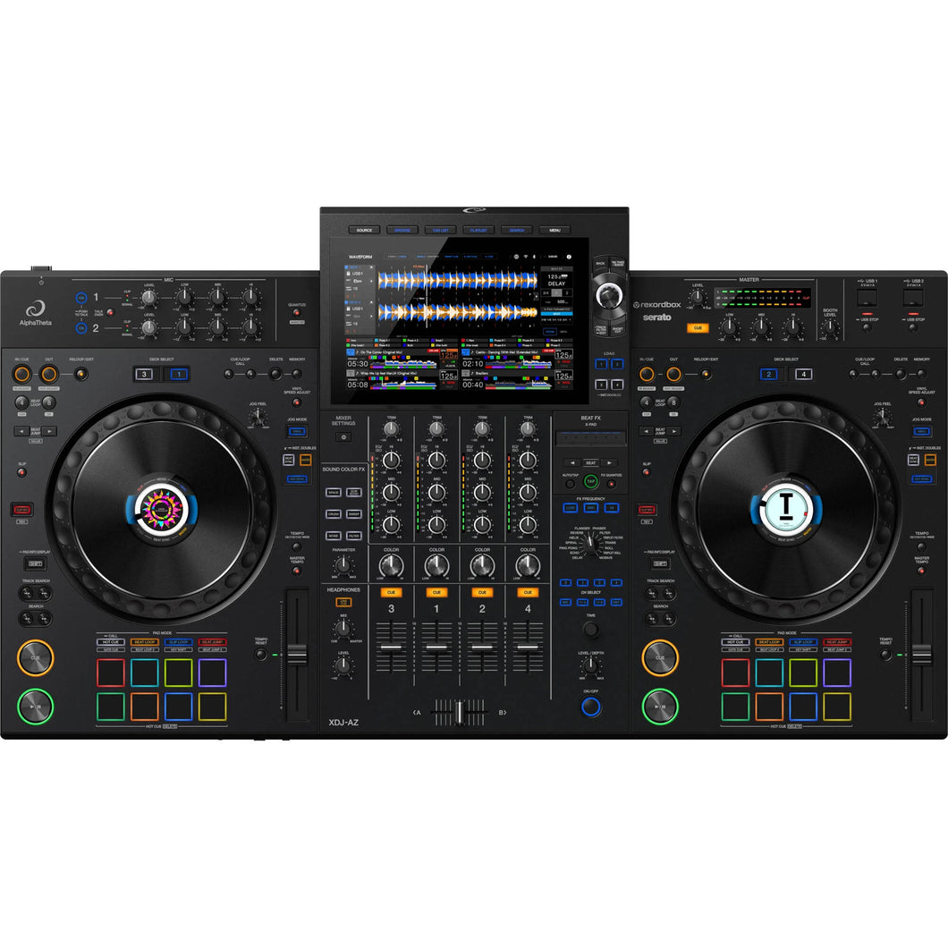 AlphaTheta XDJ-AZ 4-Deck All-in-One DJ System – Hot Beat Electronics