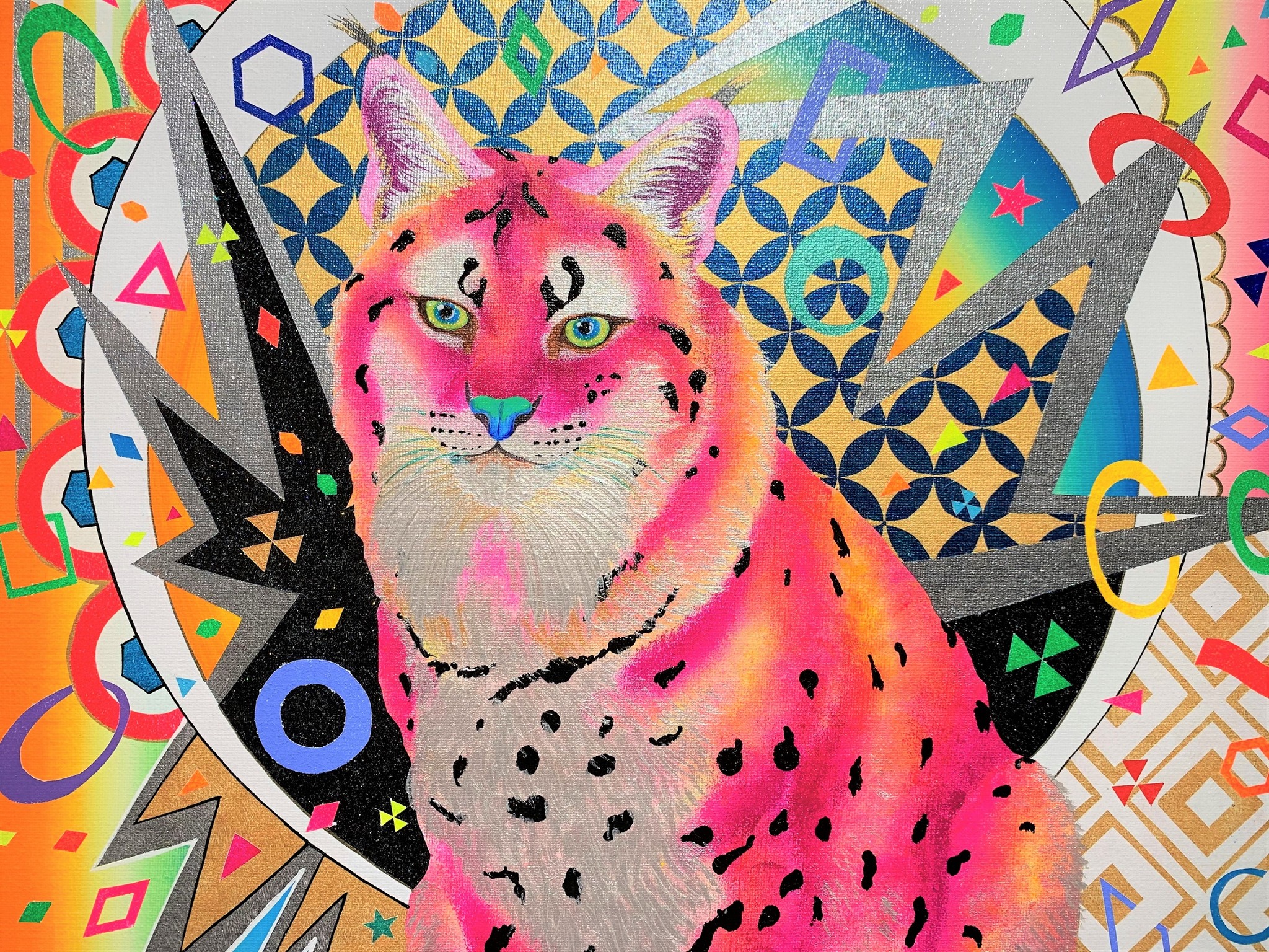 アニマルシリーズ」で話題！ ビビッドな色彩で“変化”を表現する、唯一