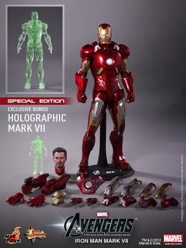 Hot Toys MMS 185 The Avengers – Iron Man Mark VII – Hot Toys