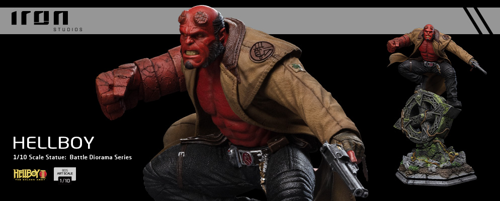 ヘルボーイ／ゴールデン・アーミー』【アイアン・スタジオ スタチュー