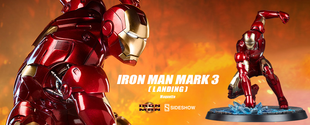 アイアンマン』【マケット】アイアンマン・マーク3（着地） | 株式