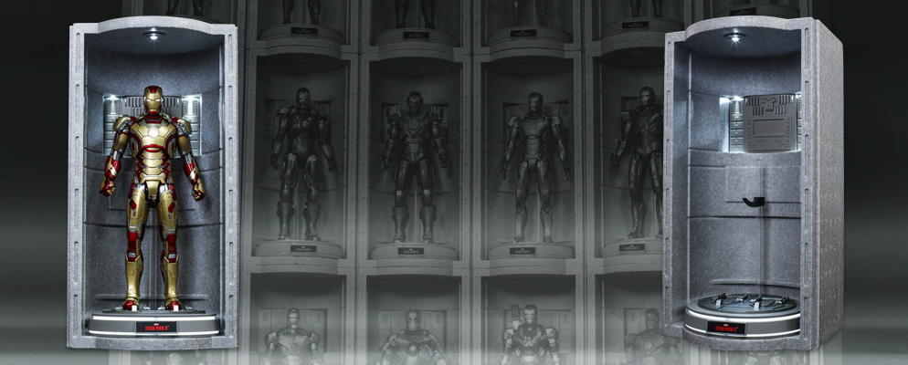 ムービー・マスターピース】『アイアンマン3』1／6スケールジオラマ