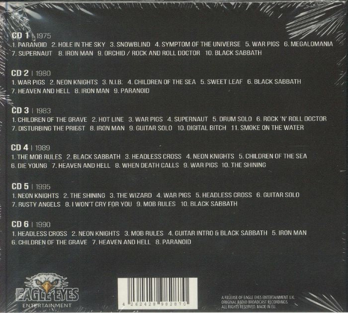 Black Sabbath - Collection [6CD] Limited Compact Disc Box Set