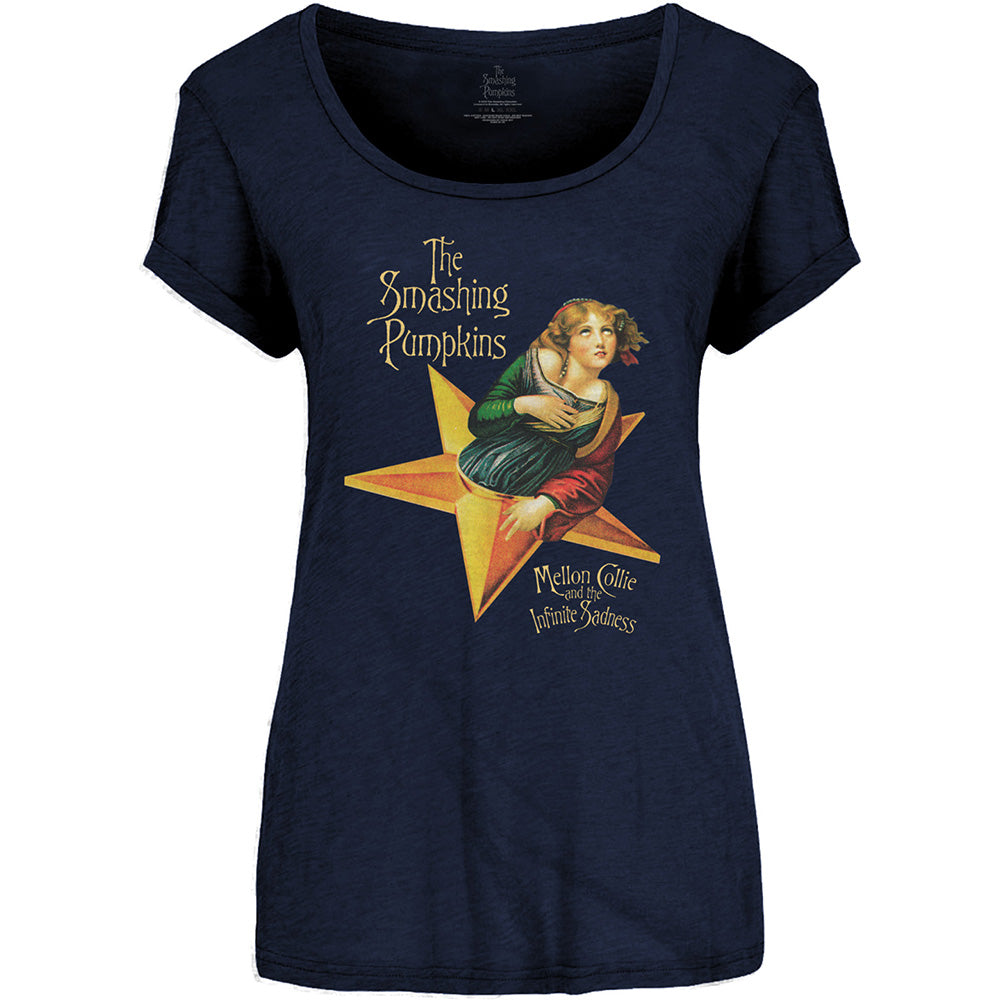 The Smashing Pumpkins Ladies T-Shirt: Mellon Collie – House of Merch