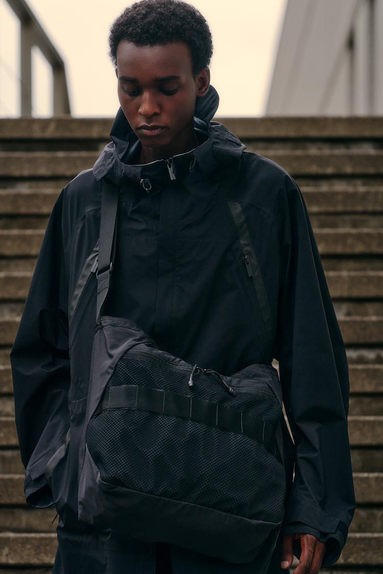 The 8th White Mountaineering and Briefing collaboration bag, what