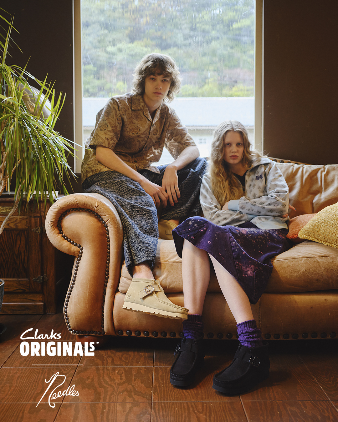 ニードルズとクラークス オリジナルズによる初のコラボレーション