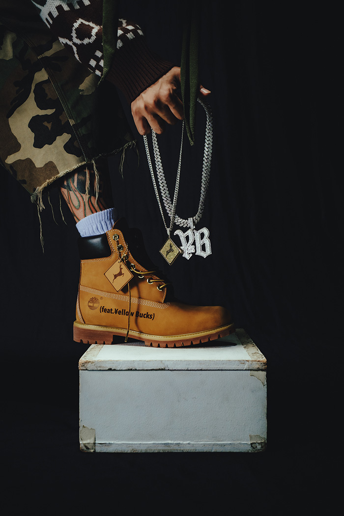 ellow Bucks is featured in Timberland's local campaign. The