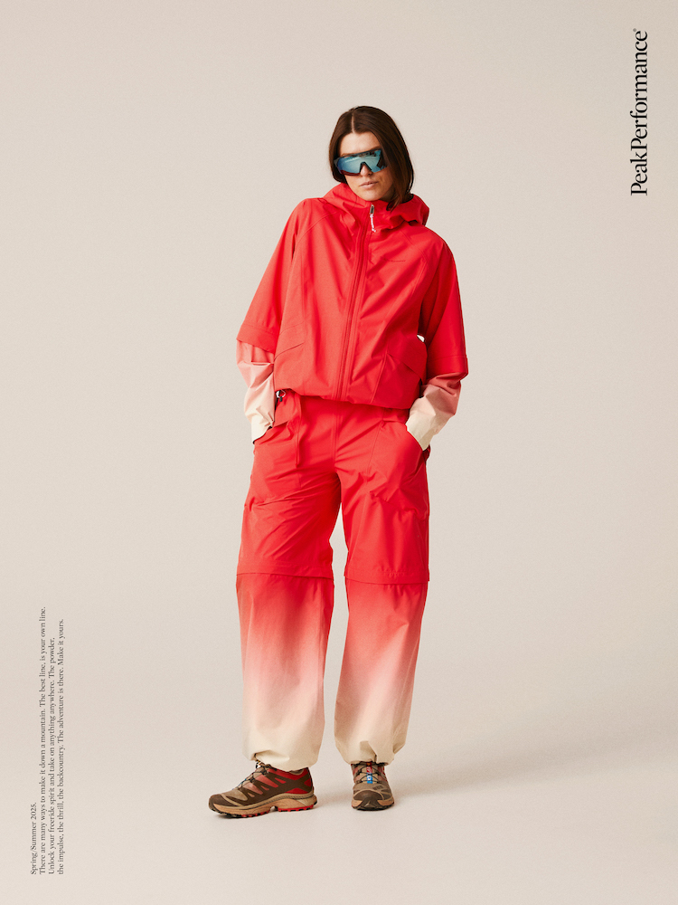 ピークパフォーマンスを着て、頂を目指す。エネルギッシュなカラーの