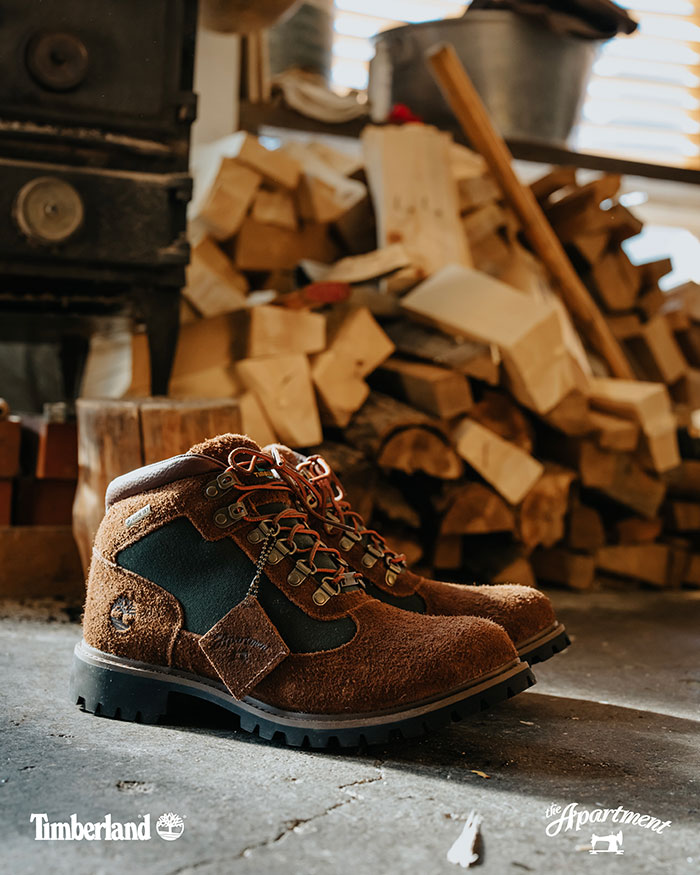 The Timberland x The Apartment's special order project is