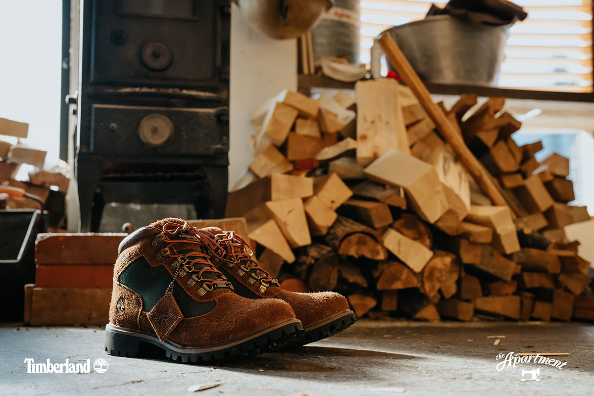 The Timberland x The Apartment's special order project is
