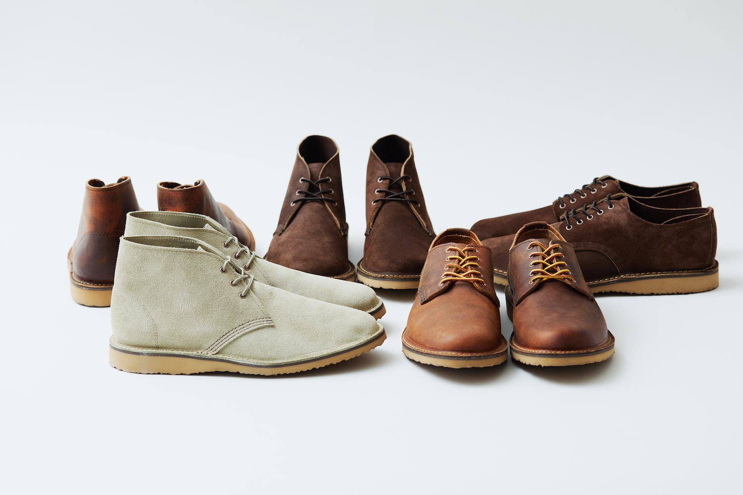 Red Wing's new Weekender series is now available. Chukka and