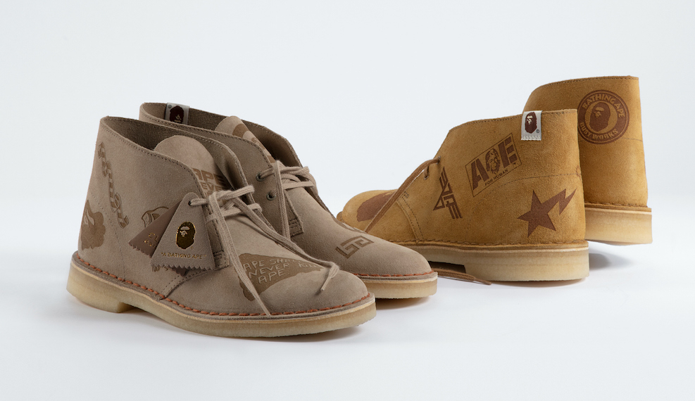 伝統と革新。クラークス オリジナルズ × ベイプが名作シューズに新たな