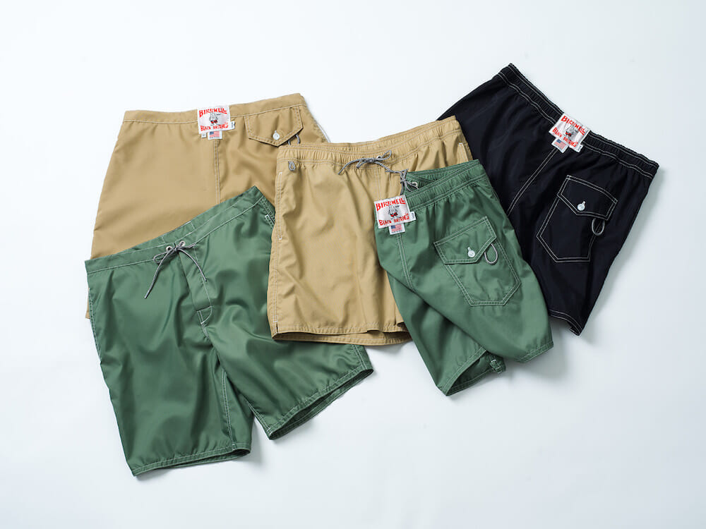 ショーツの解禁は、バードウェルとRHCによる2つの別注アイテムで。街と