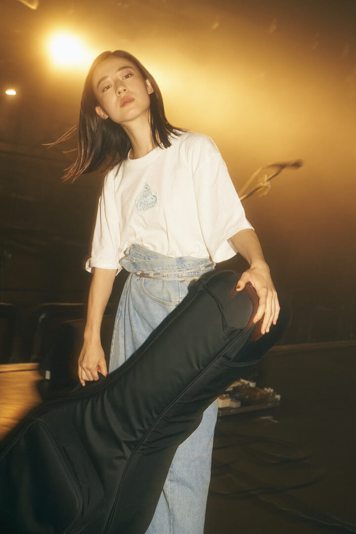 羊文学 塩塚モエカとつくった、こだわりのギターケース。ザ・ノース