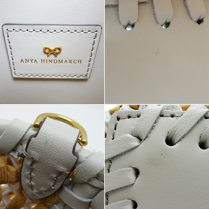 アニヤハインドマーチ(ANYA HINDMARCH) バスケット トートバッグ