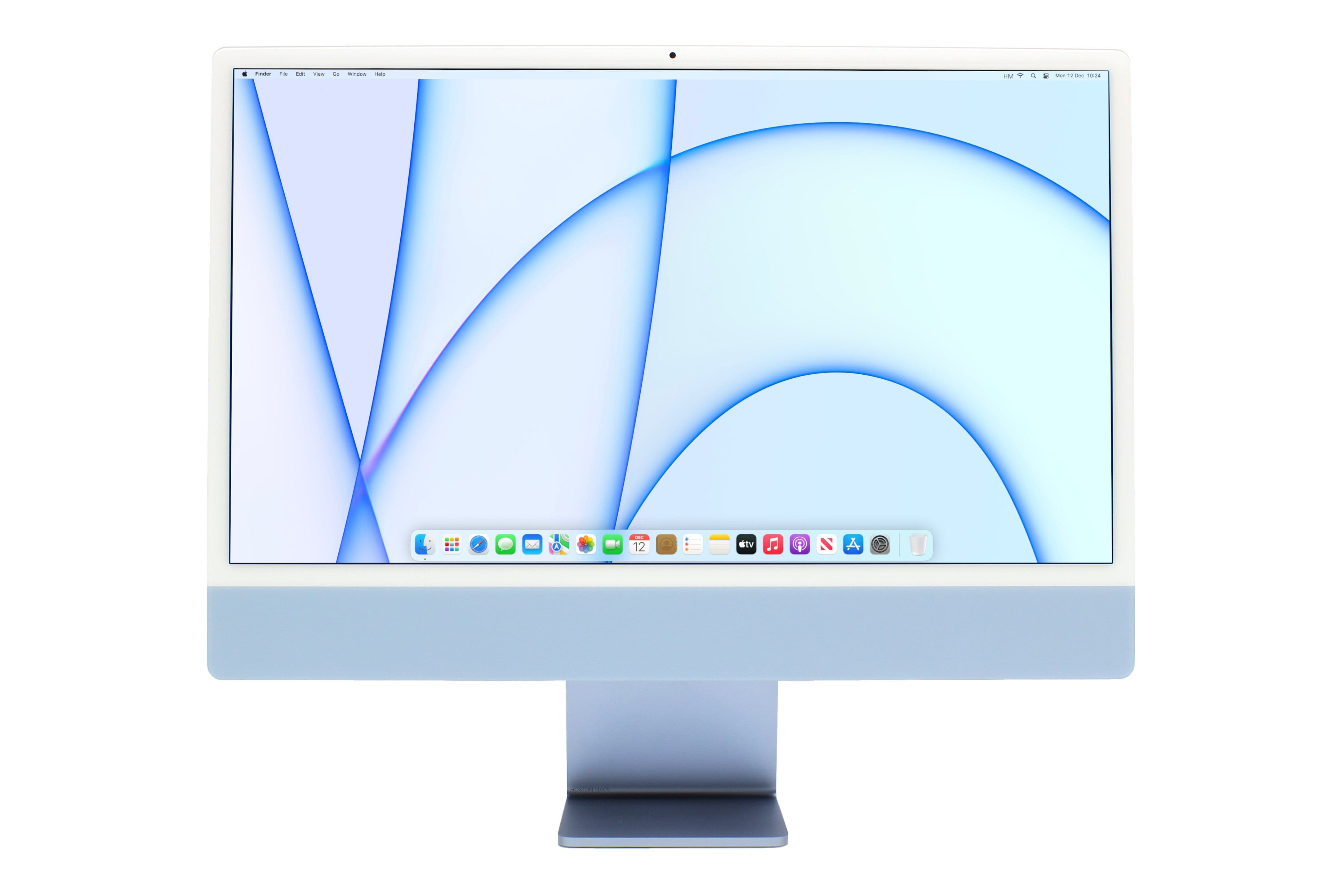 Premium Apple iMac 24-inch M1 (4-ports, 2021) Blue | Hoxton Macs