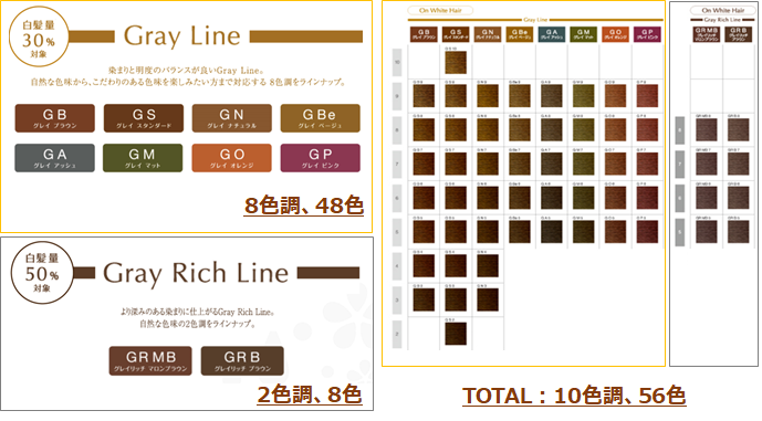 サロン向けグレイカラー（白髪染め）剤「プロステップ」が2021年2月3日