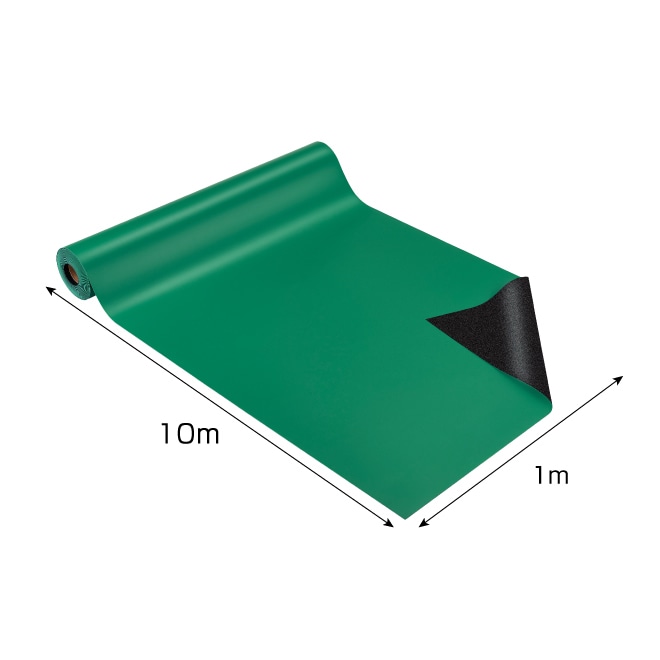 F-725 導電性カラーマット（1×10m）【HOZAN】 ホーザン株式会社