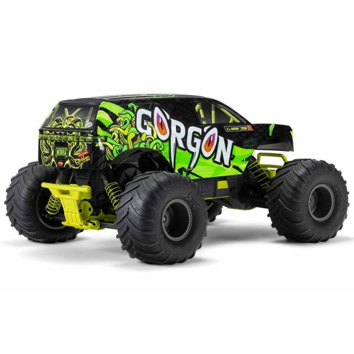 ARRMA Gorgon 2wd 1/10 Scale RTR Brushed Monster Truck Yellow