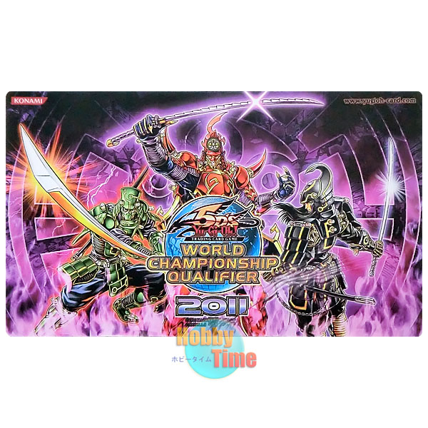 遊戯王 公式 プレイマット 六武衆 WCQ 2011 開封済 遊戯王 公式 プレイ