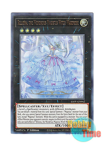 英語版 LIOV-EN042 Rilliona, the Wondrous Magistus Witch Wardrobe