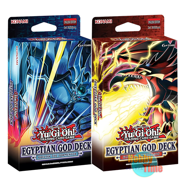 ☆ 2種類セット ☆英語版 Egyptian God Deck: Slifer the Sky Dragon