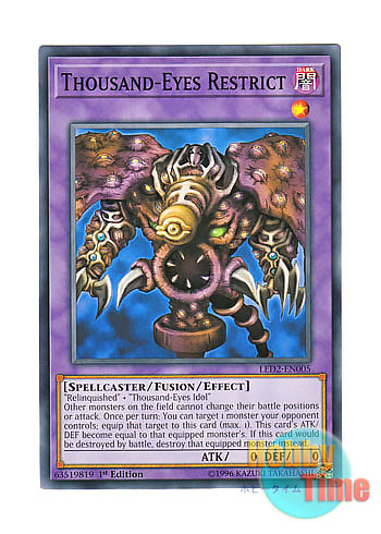 英語版 LED2-EN005 Thousand-Eyes Restrict サウザンド・アイズ