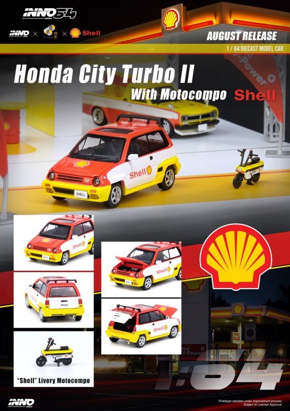 INNO Models 1/64 Honda City Turbo II 