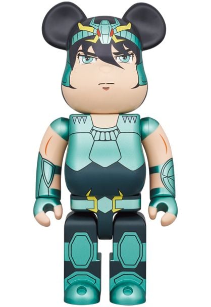 Medicom Toy Be@Rbrick - 龍星座紫龍100% & 400%《聖鬥士星矢