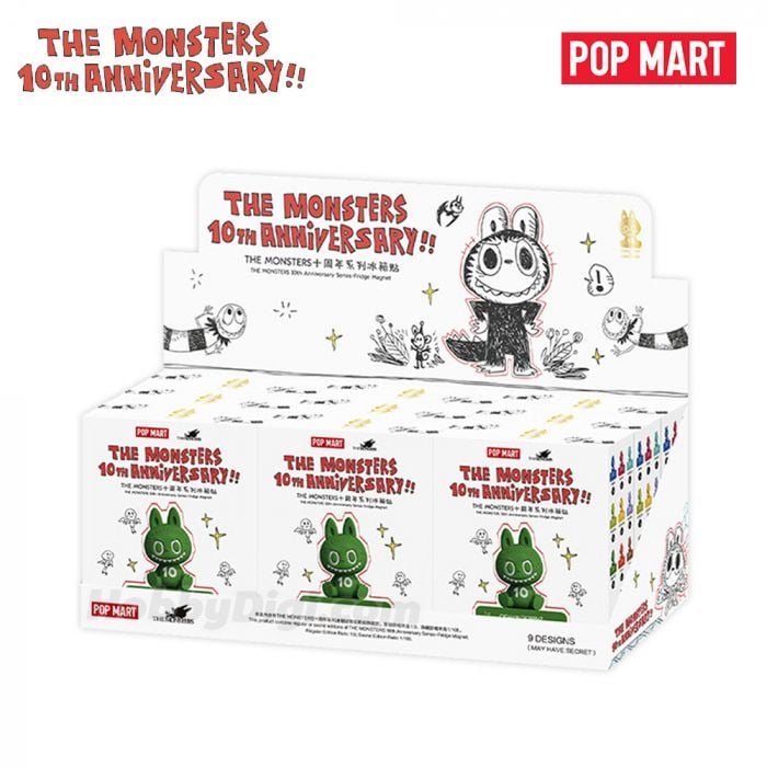 Pop Mart Blind Box - The Monsters Labubu 10th Anniversary Series