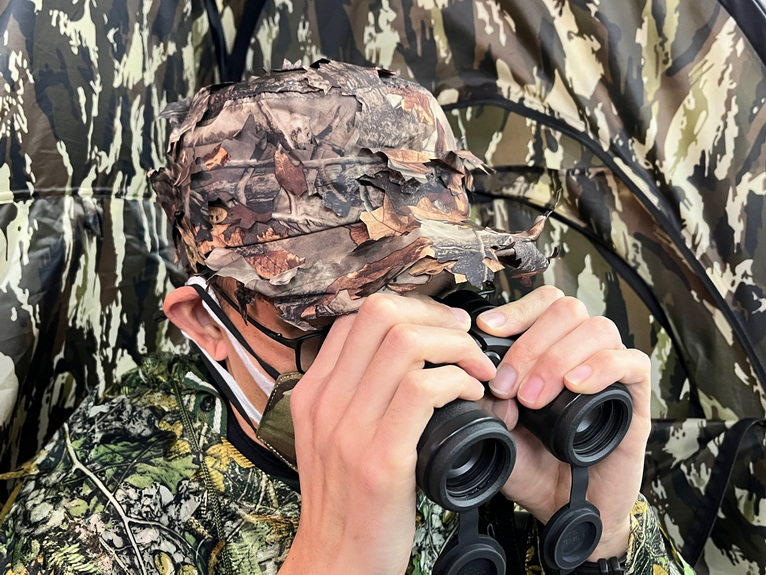 カモフラージュ リーフキャップ Hobby's World｜野鳥撮影やバード