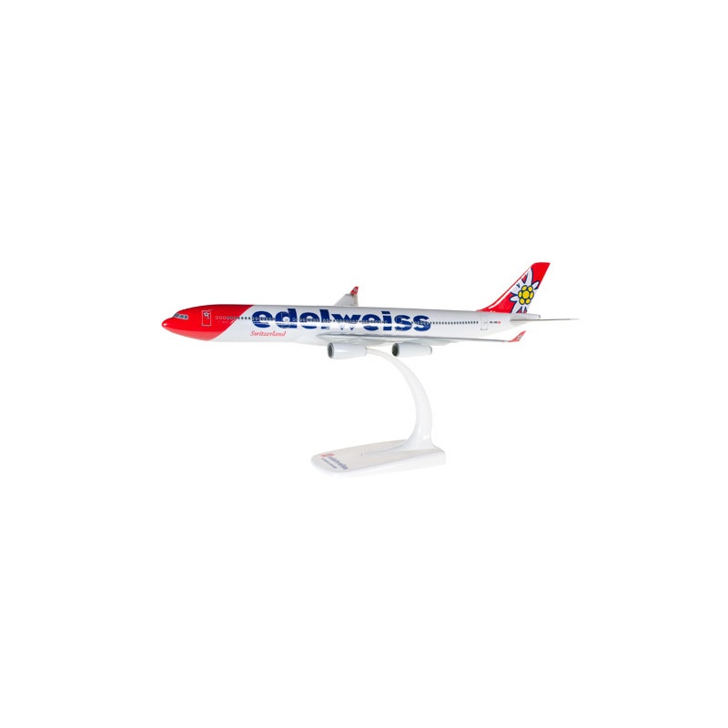 1/200 Edelweiss Air Airbus A340-300 Snap Fit @ Hobimaailm