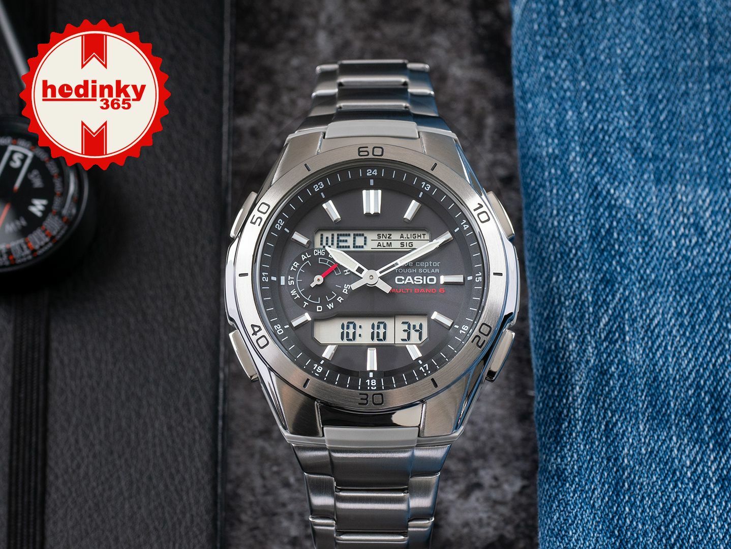 Casio Wave Ceptor WVA-M650D-1AER | Hodinky-365.com