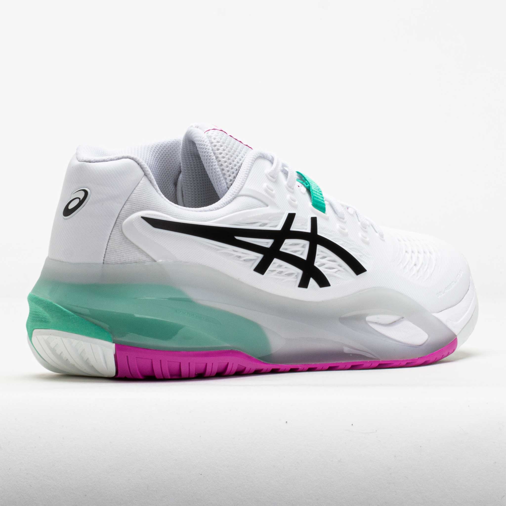 ASICS GEL-Resolution X Men's White/Aurora Green – Holabird Sports