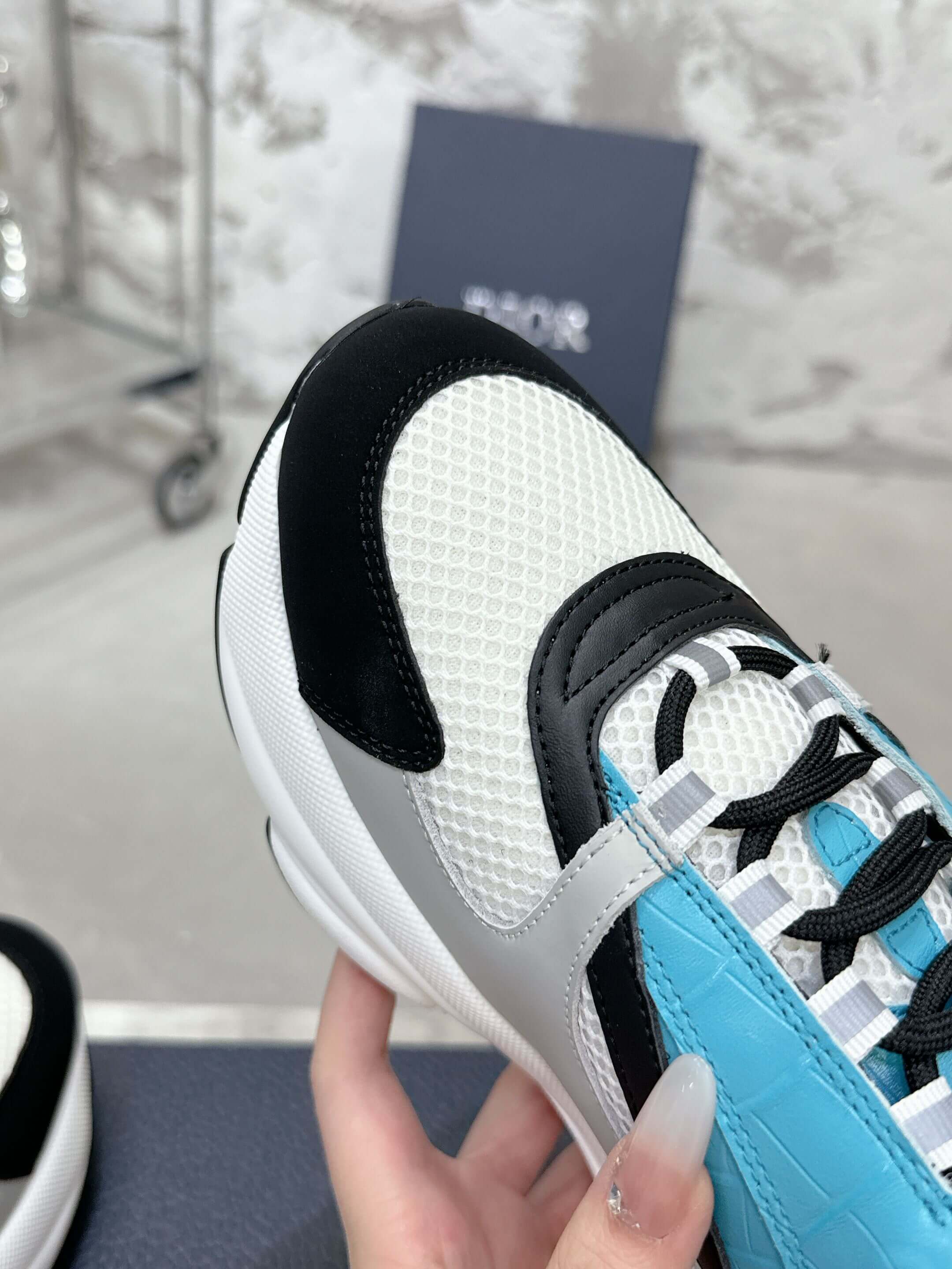 Dior B22 Light Blue Corc Sneaker – HolloMen