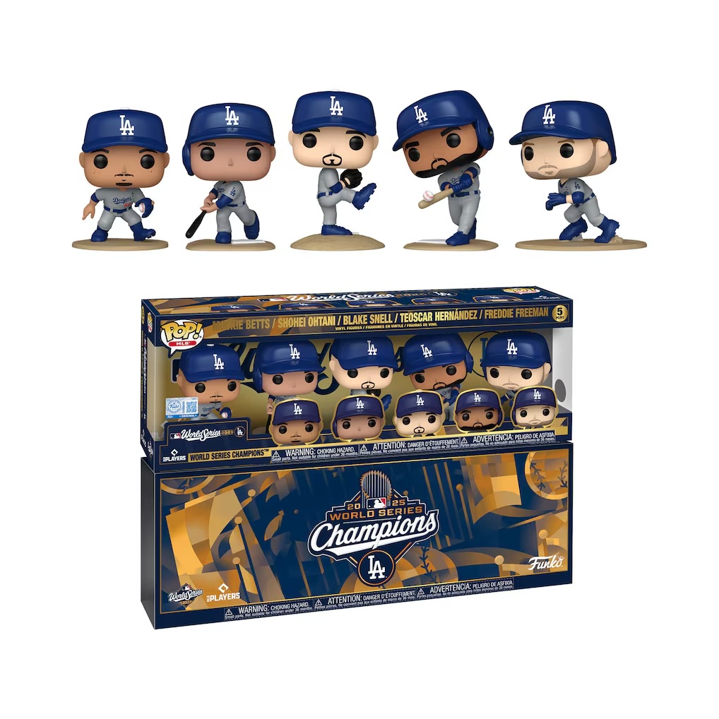 MLB Funko Pop レンジャーズ ワールドシリーズチャンピオン5体セット