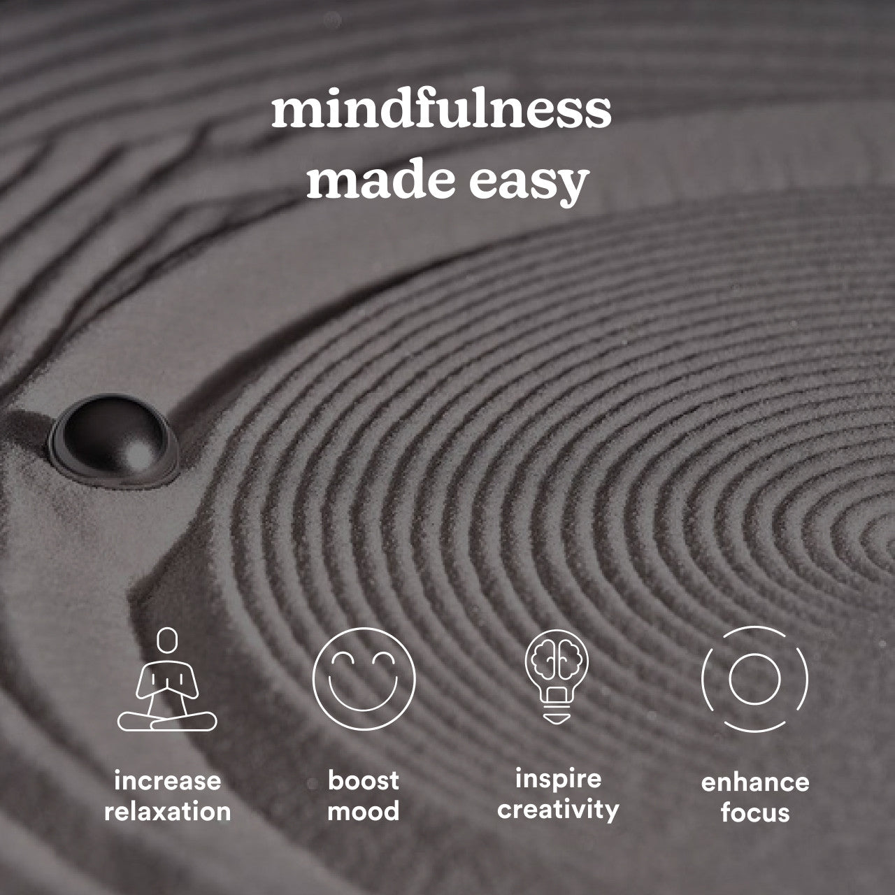 Drift 21 Inch Sandscape: Kinetic Sand Table | Homedics