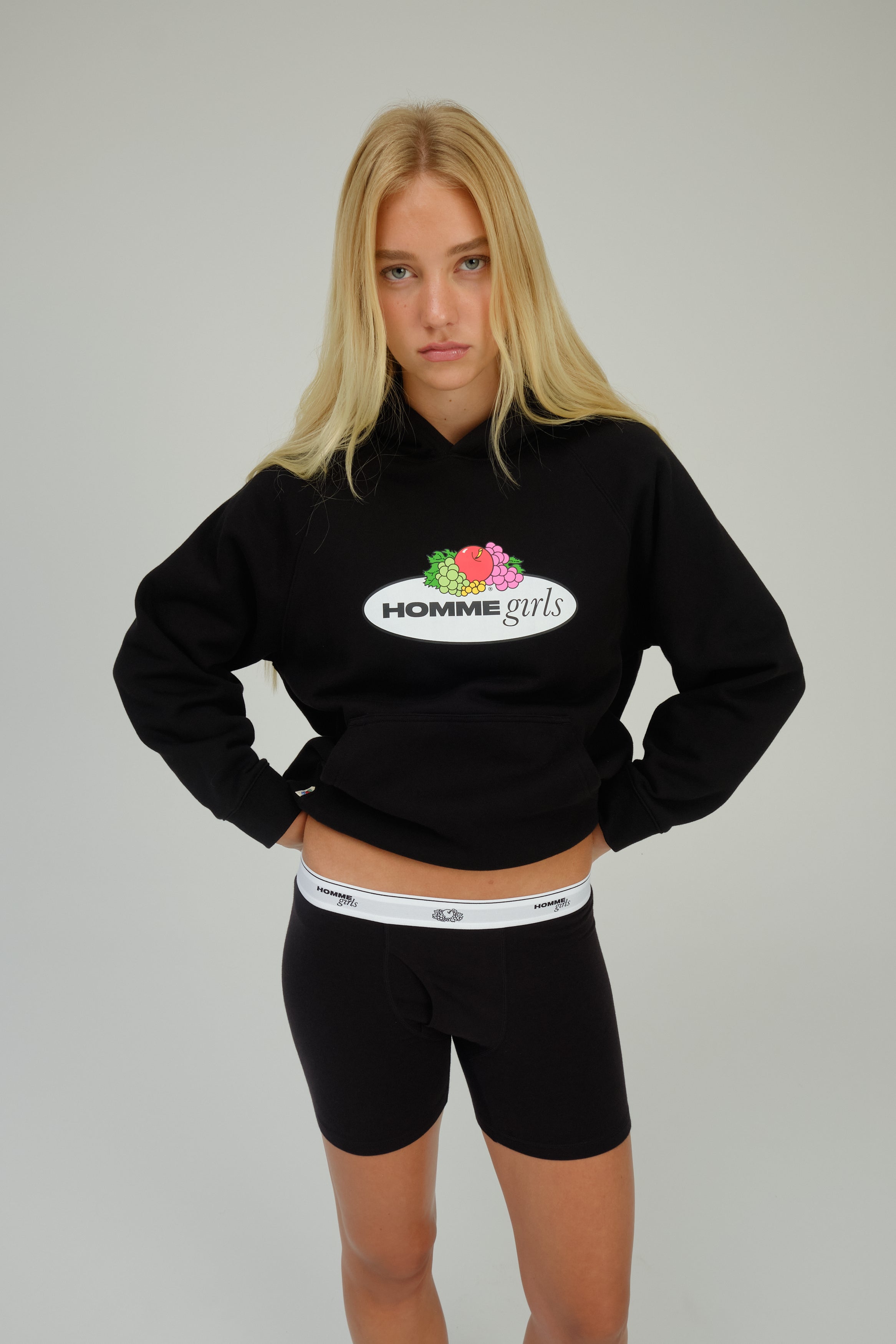 HommeGirls x Fruit Of The Loom Hoodie – HOMMEGIRLS