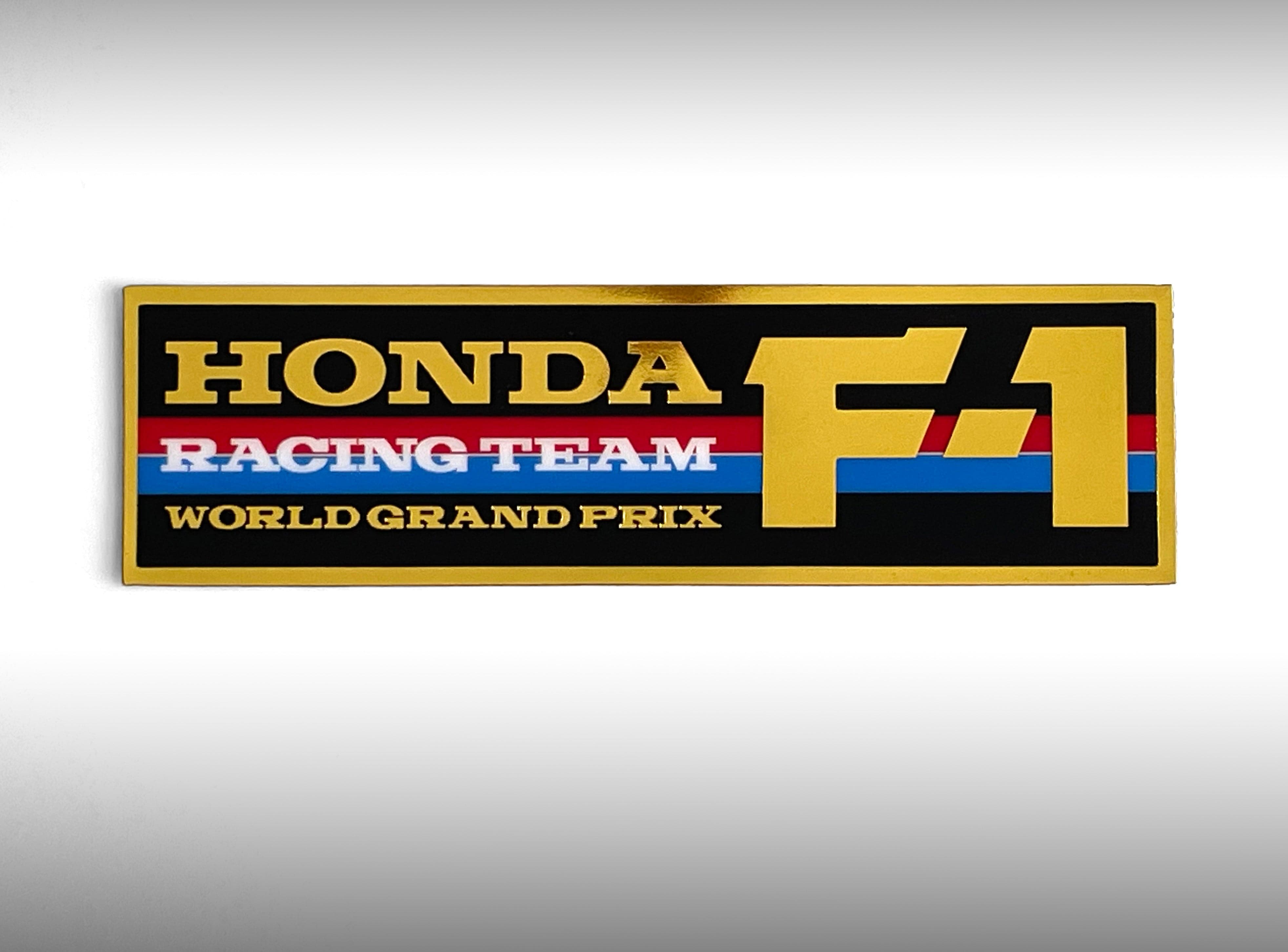 Honda F1 Racing Team Logo Sticker (1983-1988) Gold – Vintage Culture